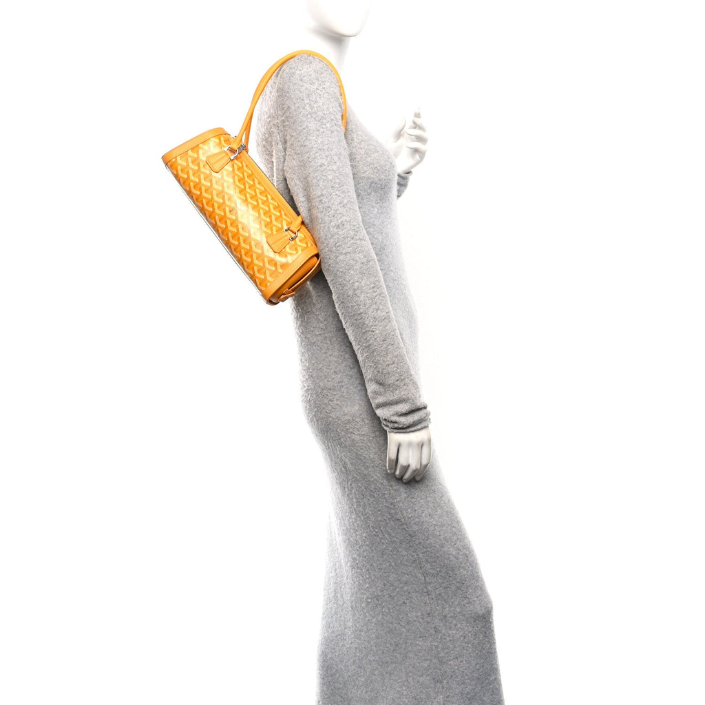 Goyardine Bonbonniere Bag Yellow