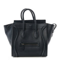 Drummed Calfskin Mini Luggage Orage