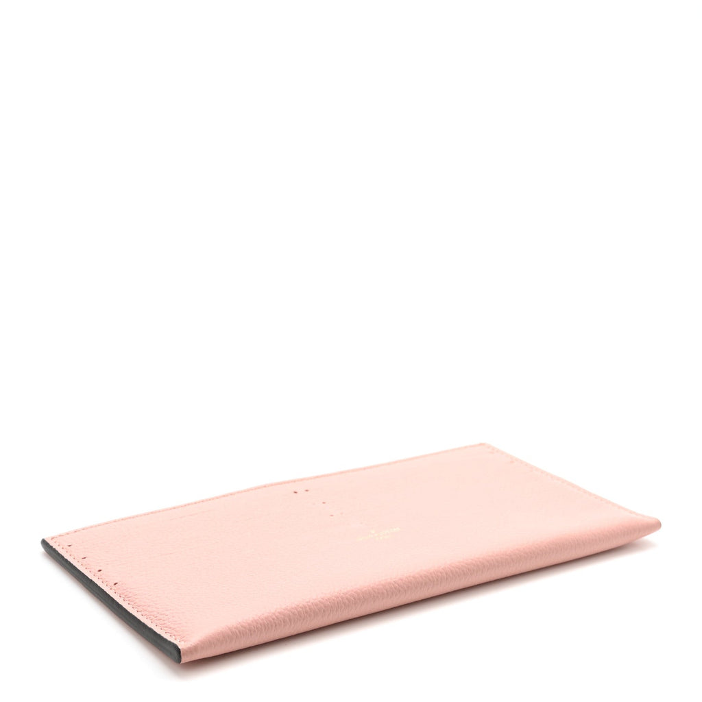 Calfskin Felicie  Holder Insert Rose Poudre