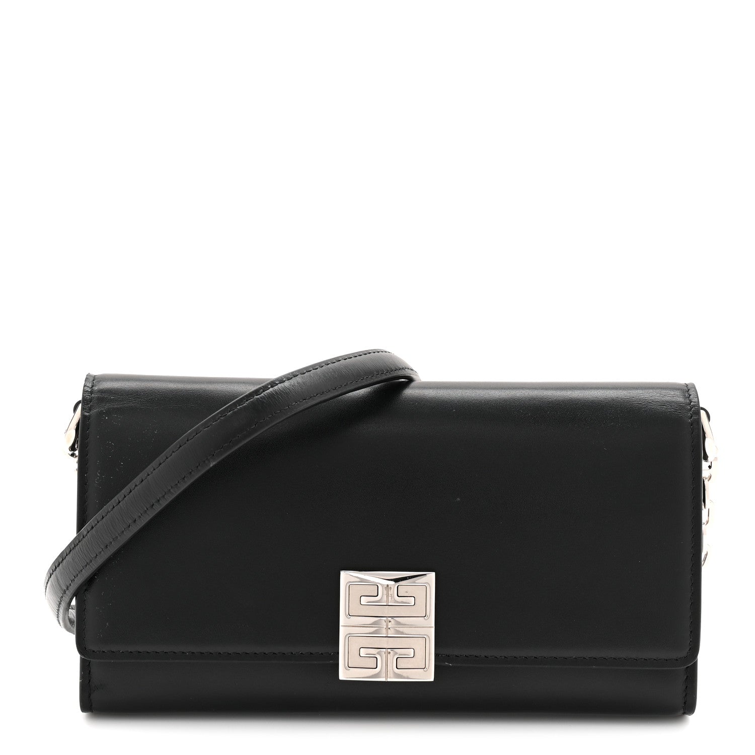 Box Calfskin 4G Wallet on Chain Black