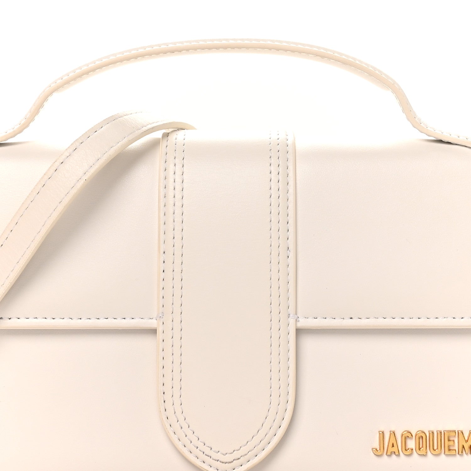 Smooth Calfskin Le Grand Bambino White