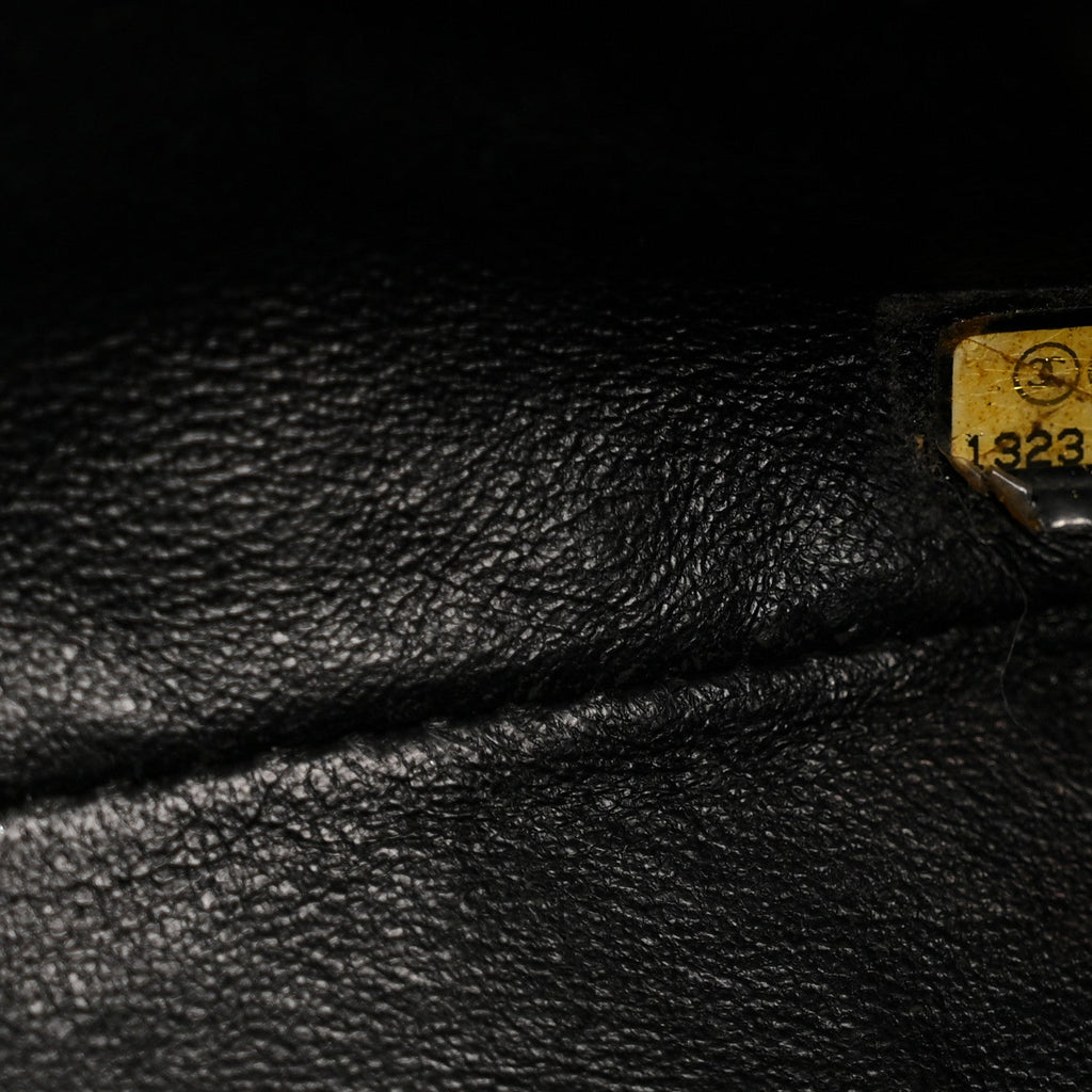 Caviar Quilted Jumbo Single Flap Black