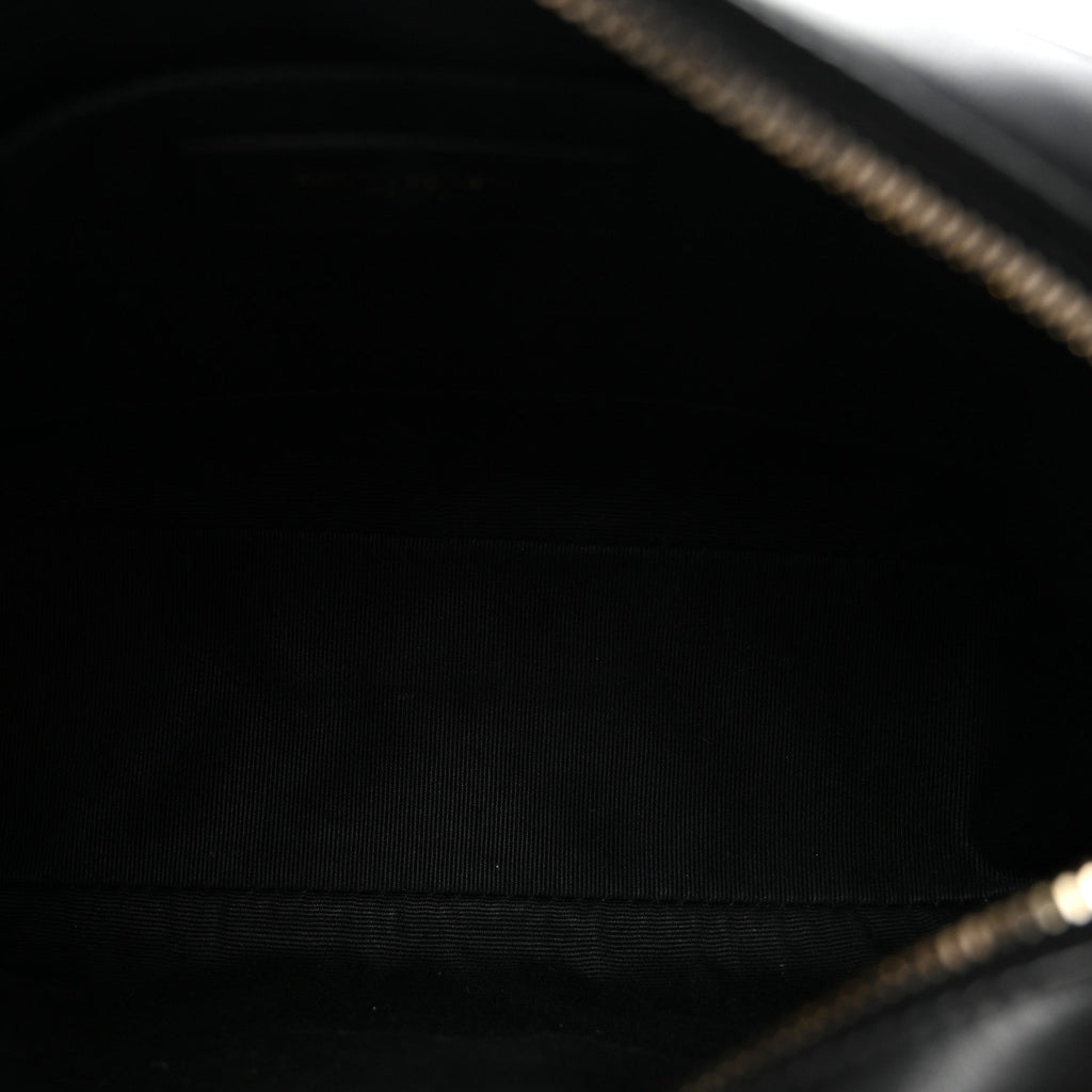 Calfskin Matelasse Monogram Lou Camera Bag Black