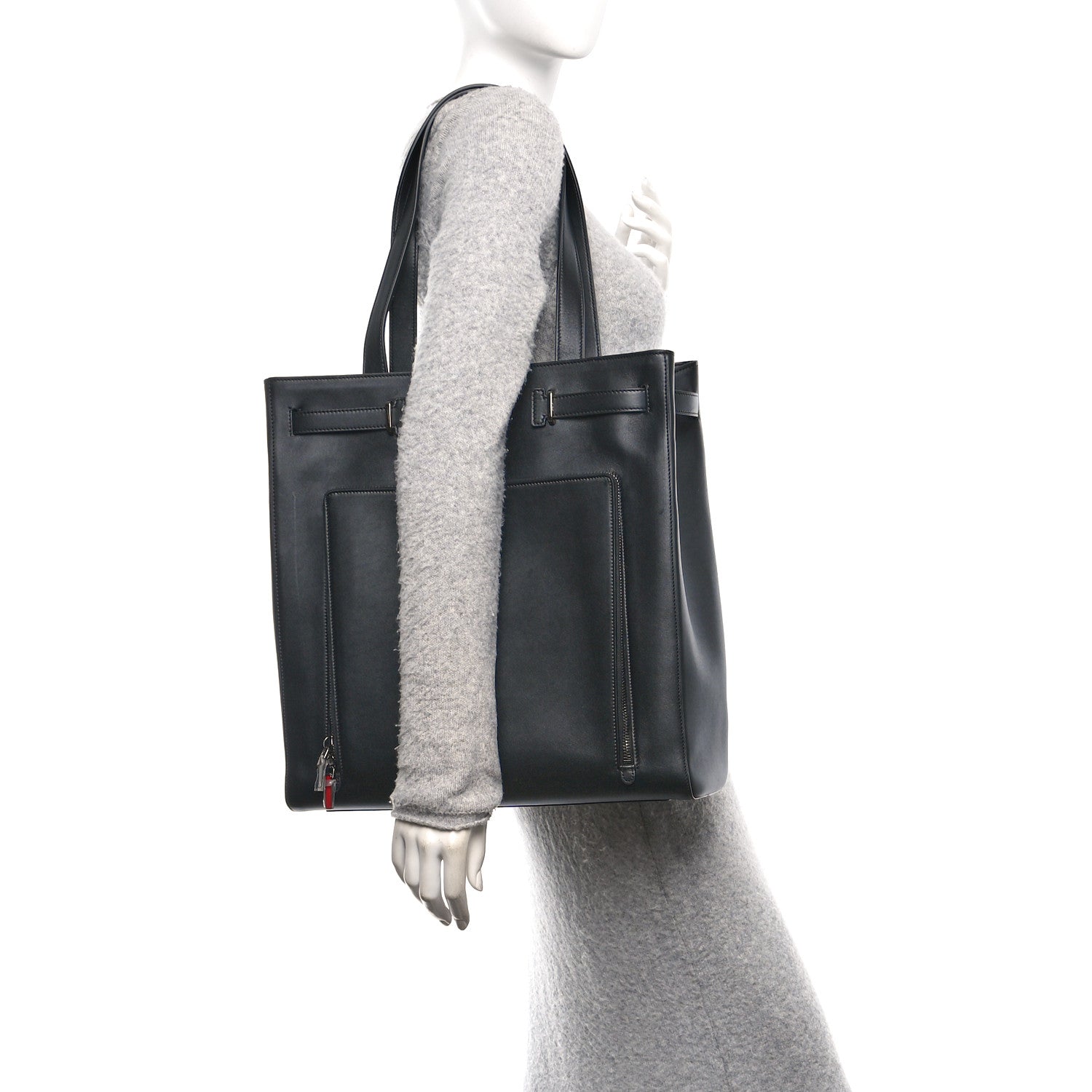 Calfskin Cordia Djanis Tote Black