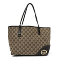 Monogram Medium New Britt Tote Brown