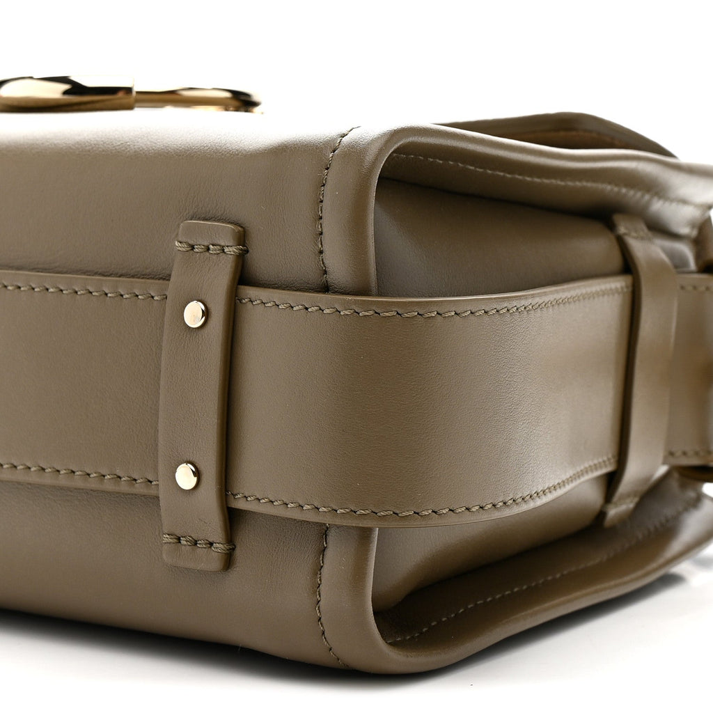 Calfskin Mini Tess Day Bag Motty Grey