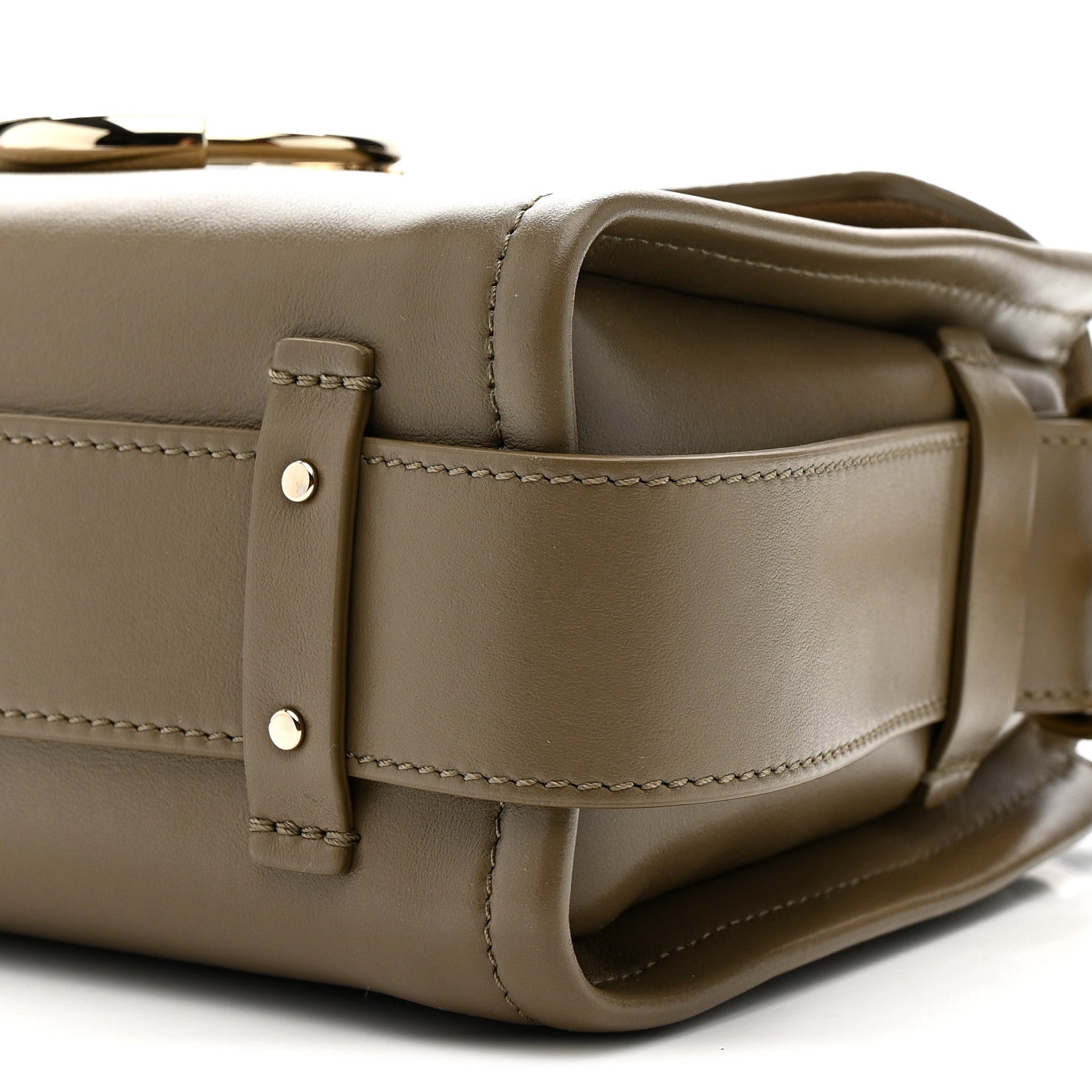 Calfskin Mini Tess Day Bag Motty Grey