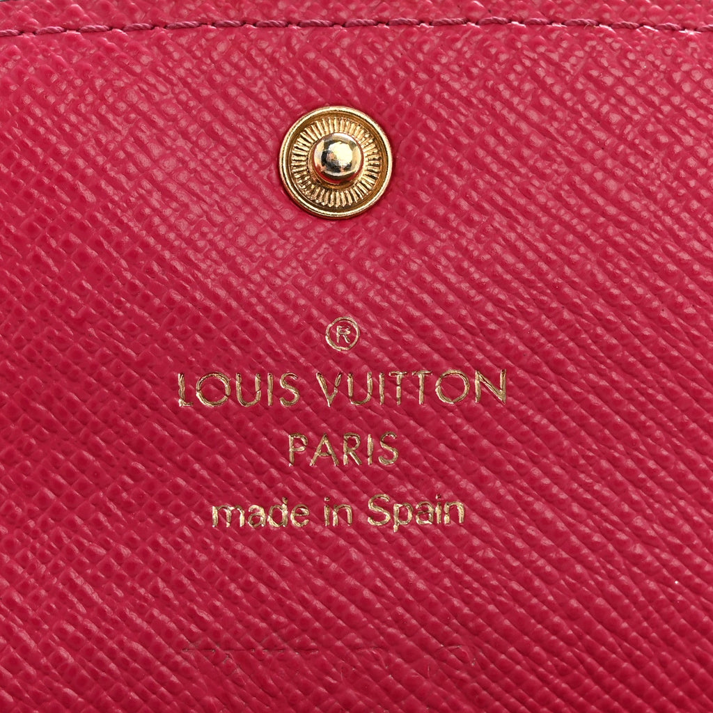 Monogram Emilie Wallet Fuchsia