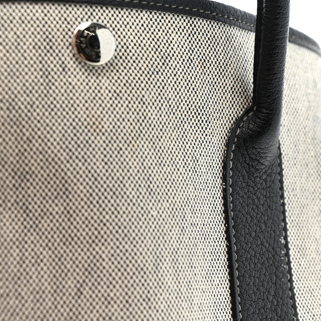 Buffle Skipper Toile Garden Party 36 MM Tote Black