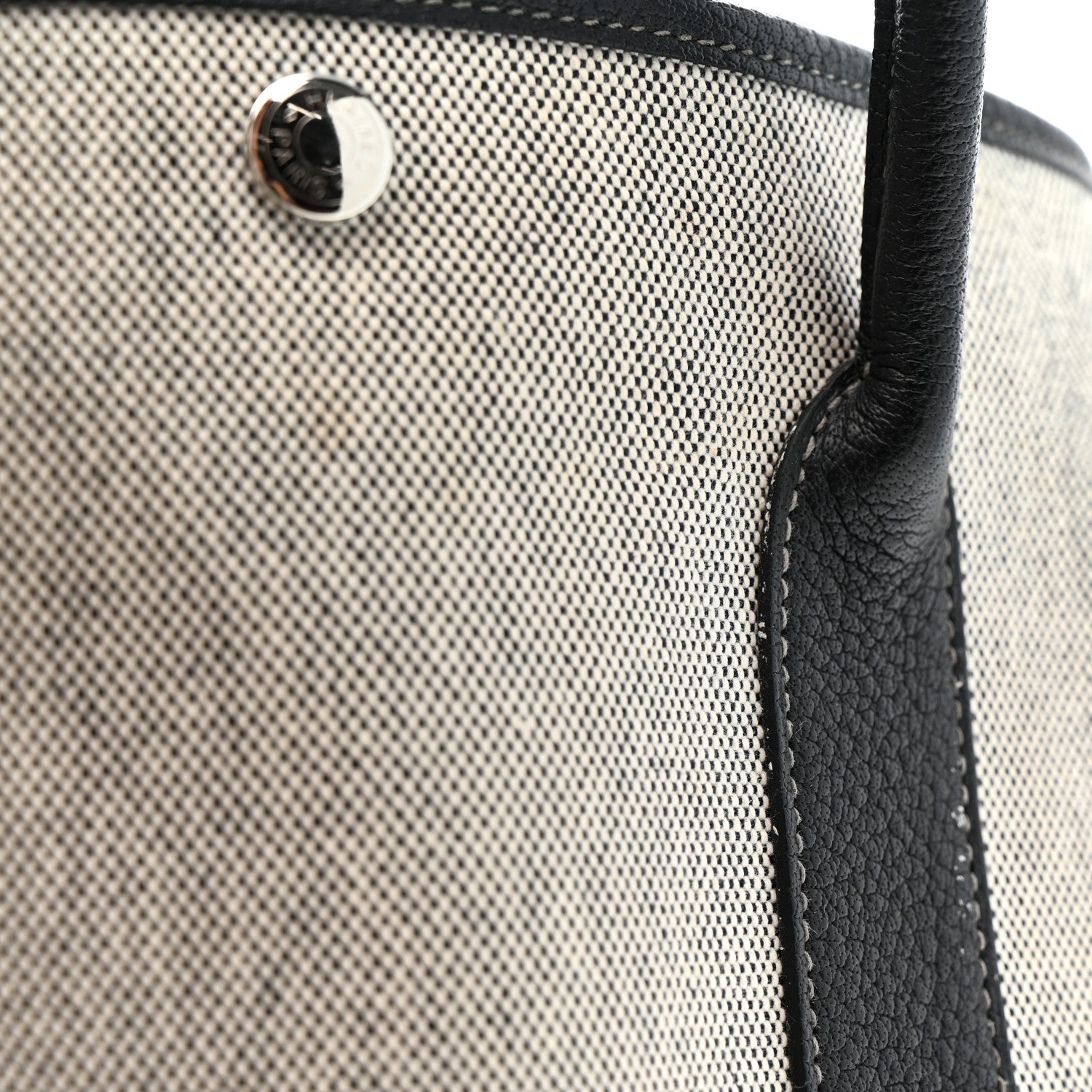 Buffle Skipper Toile Garden Party 36 MM Tote Black