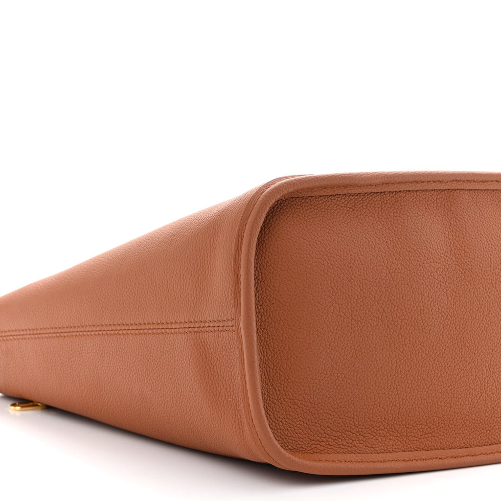 Monogram Calfskin Neo Neverfull Inside Out MM Tan