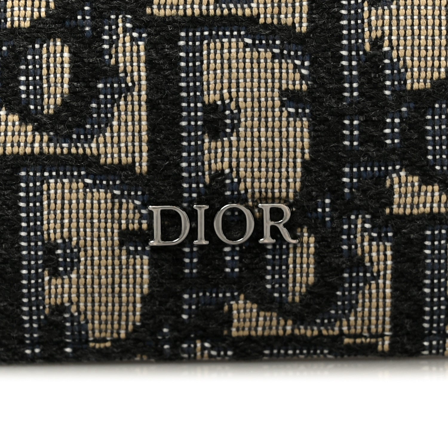Oblique Compact Wallet Blue