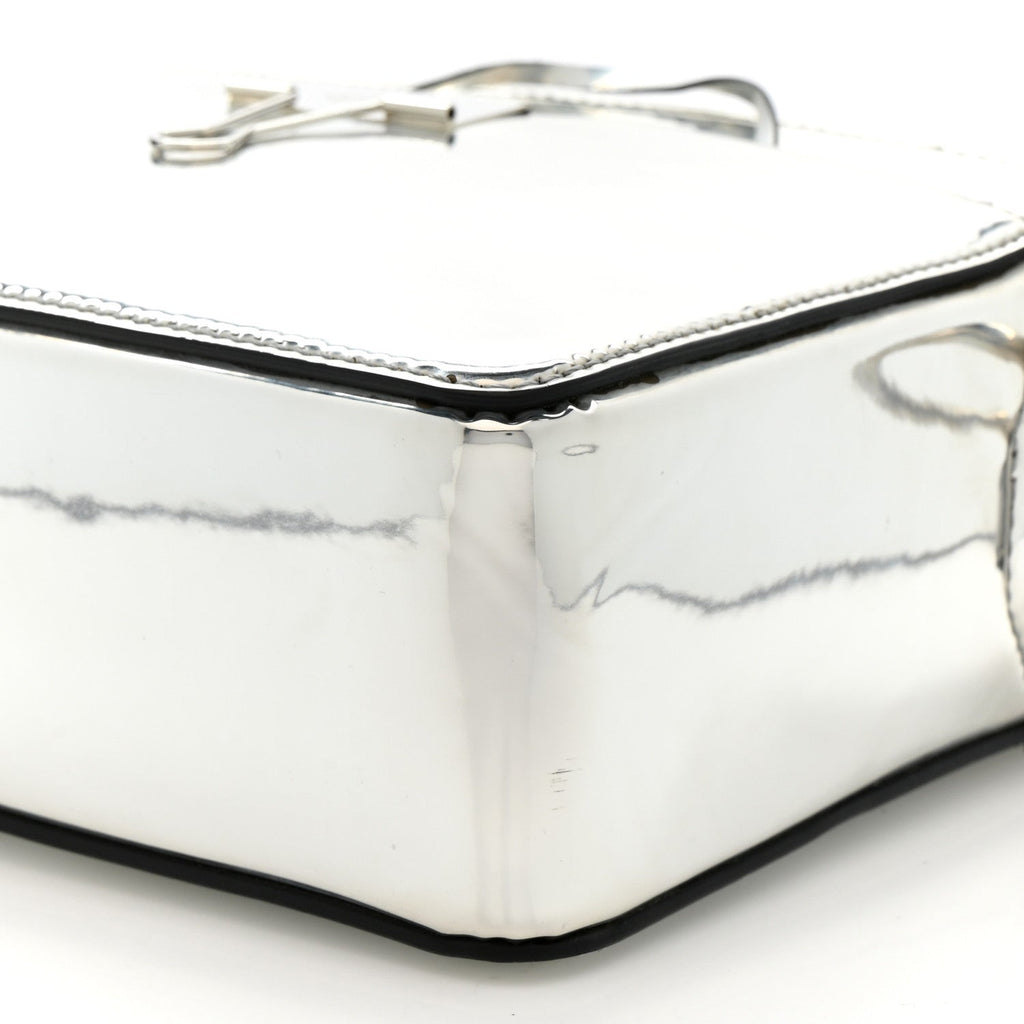 Patent Mirror Binder Clip Camera Belt Bag Silver
