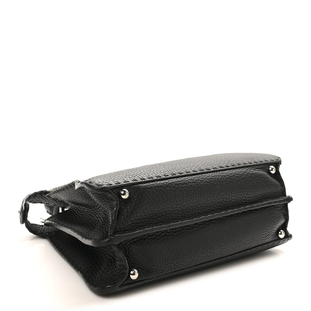 Cuoio Romano Selleria Chamois Medium Peekaboo I SEE U Satchel Black Camel Sunflower