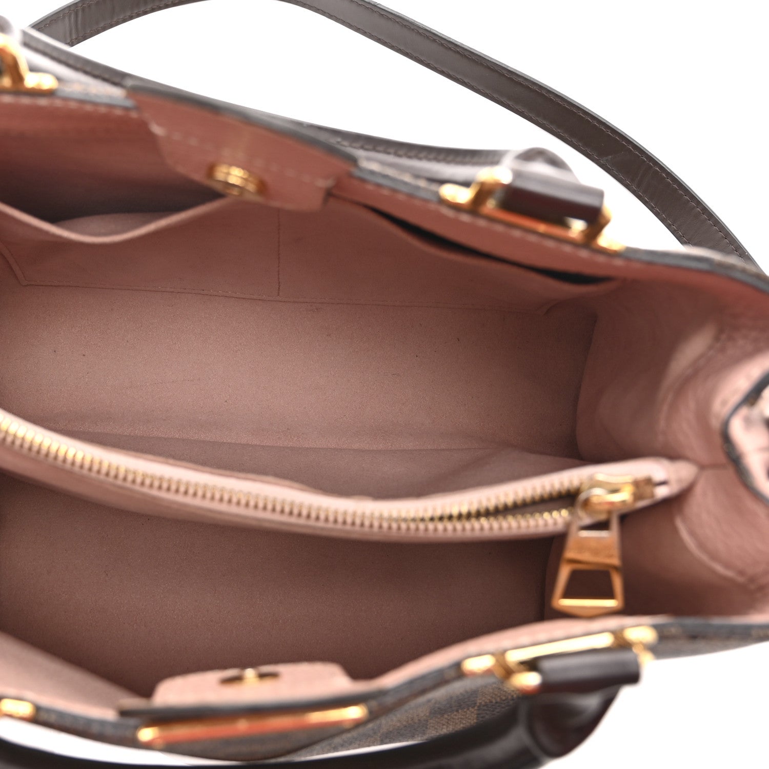 Damier Ebene Cuir Taurillon Brittany Magnolia