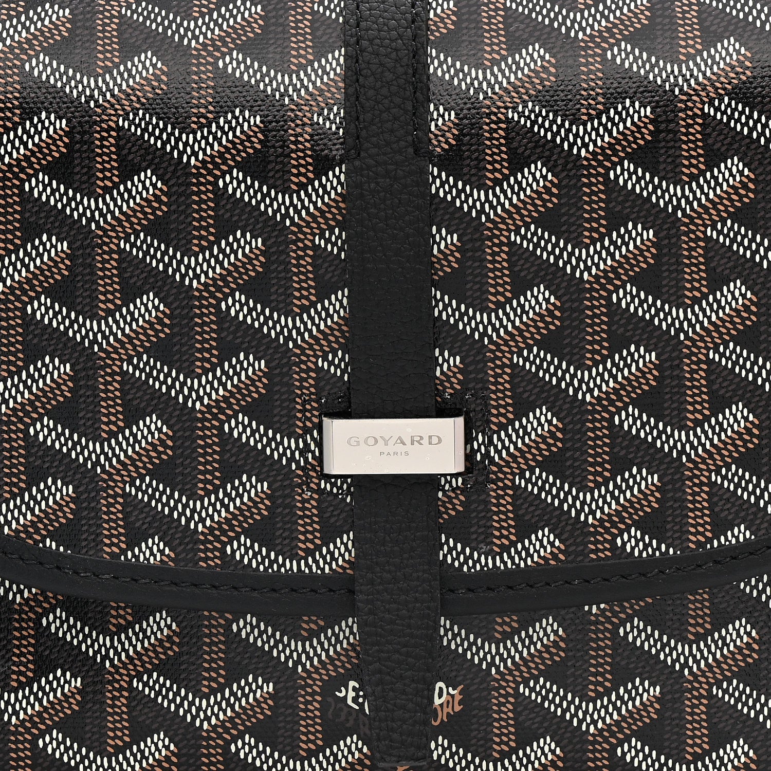 Goyardine Belvedere II PM Messenger Bag Black