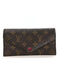 Monogram Josephine Wallet Fuchsia