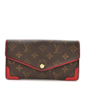 Monogram Sarah Retiro Wallet Cherry