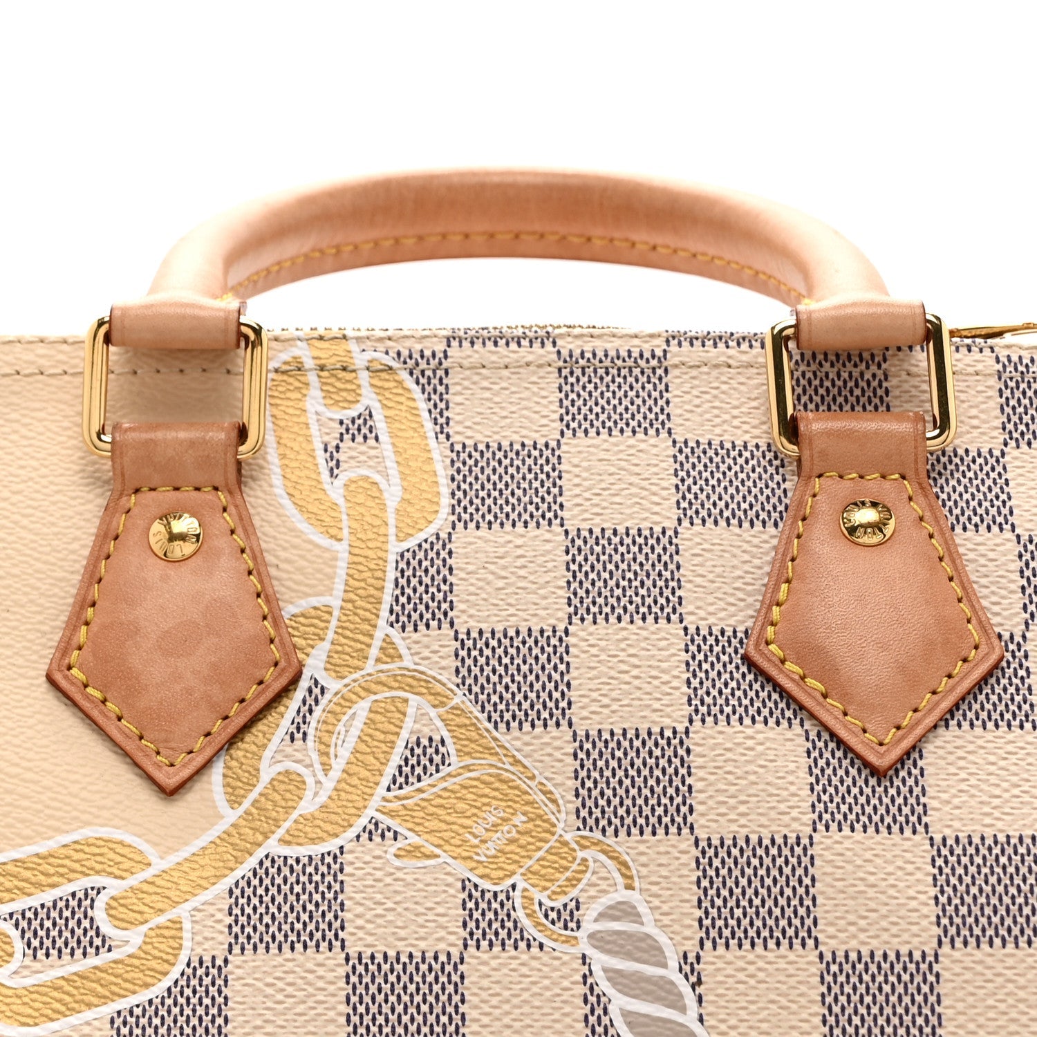 Damier Azur Nautical Speedy Bandouliere 25