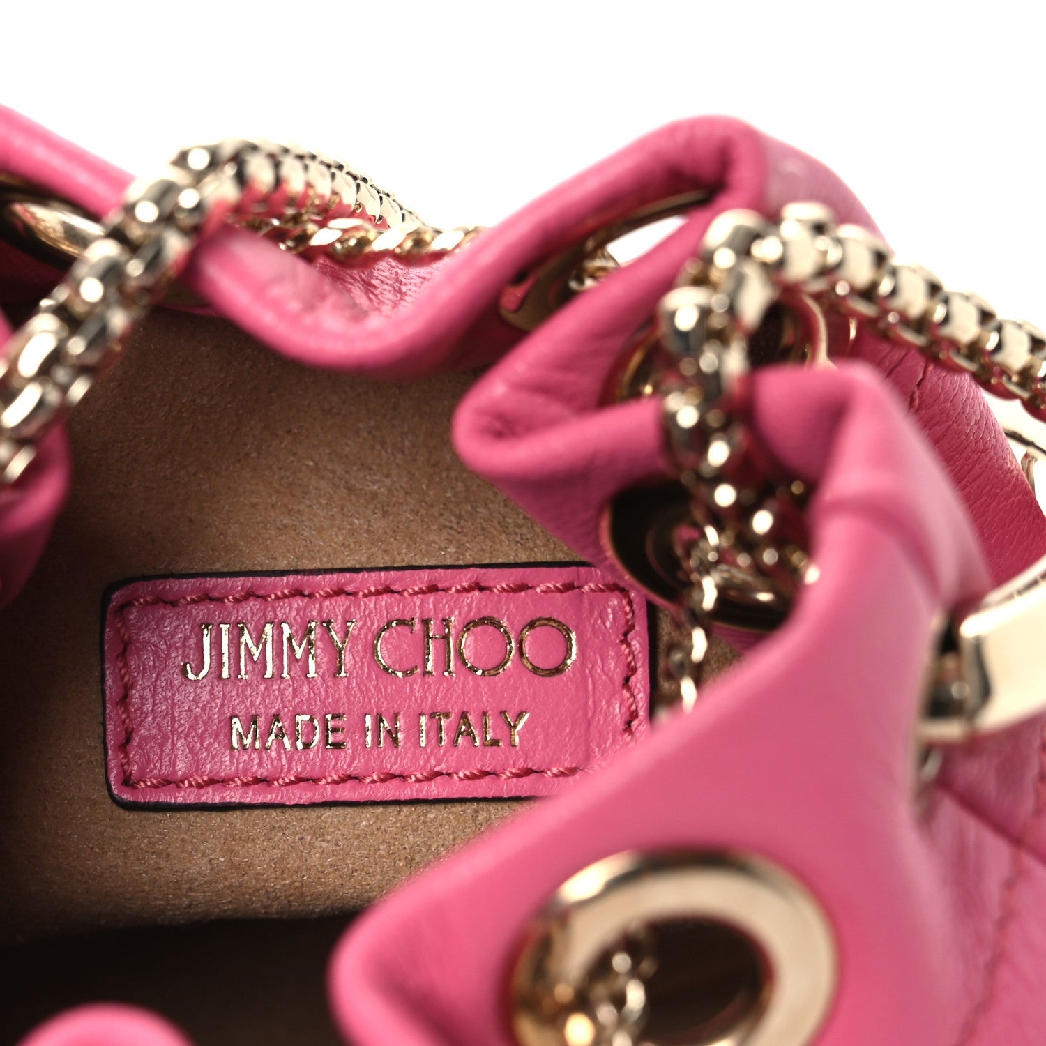 Calfskin Micro Bon Bon Bag Candy Pink