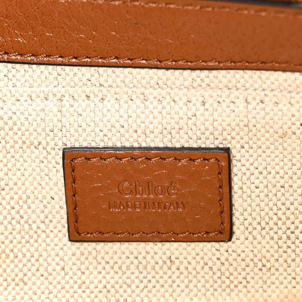 Grained Calfskin The 99 Shoulder Bag Clay Brown