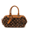Sequin Monogram Sunshine Express Baby Gold