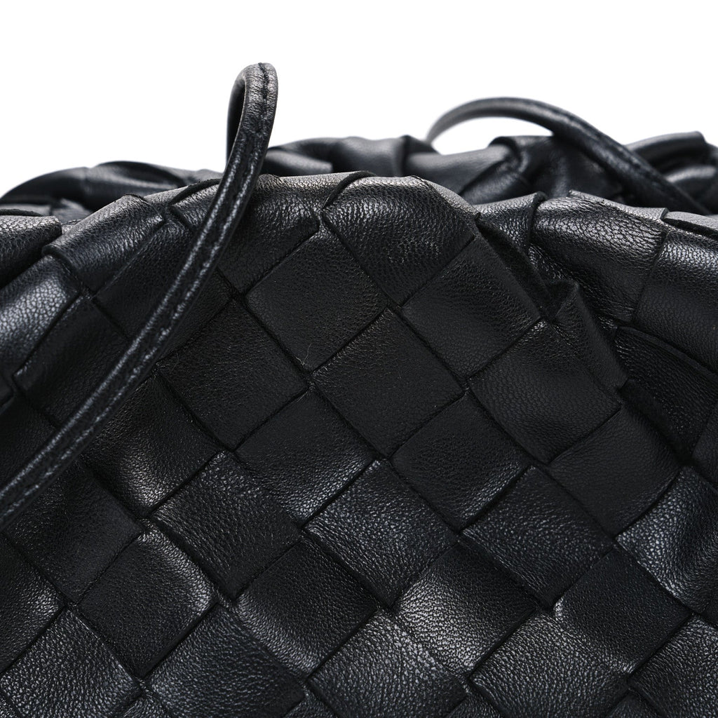 Nappa Intrecciato The Mini Pouch Black