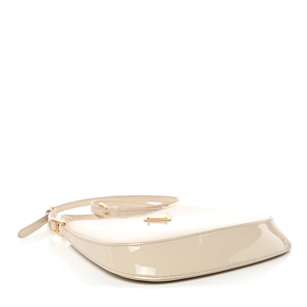 Spazzolato Cleo Shoulder Bag Avorio