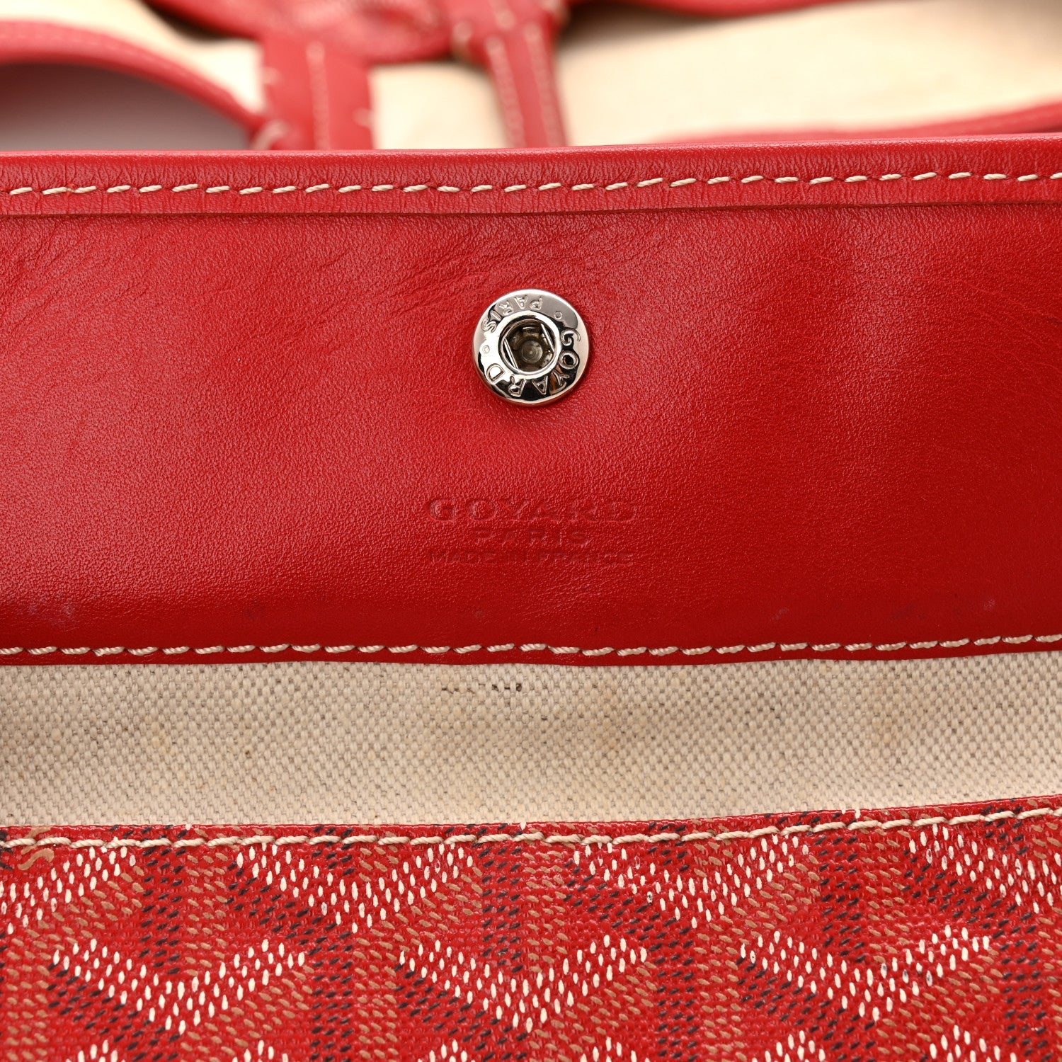 Goyardine Saint Louis GM Red