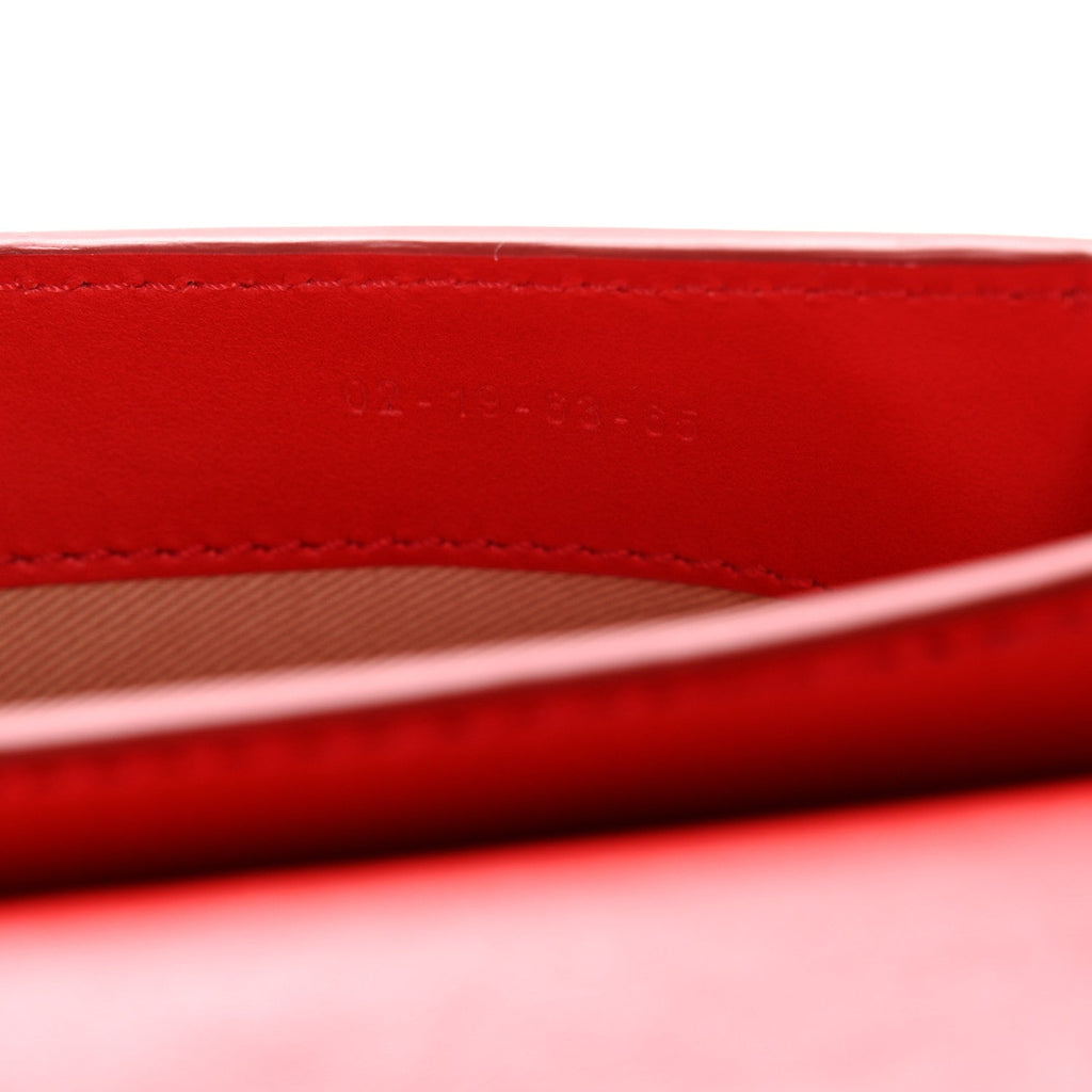 Calfskin Suede C Belt Bag Plaid Red