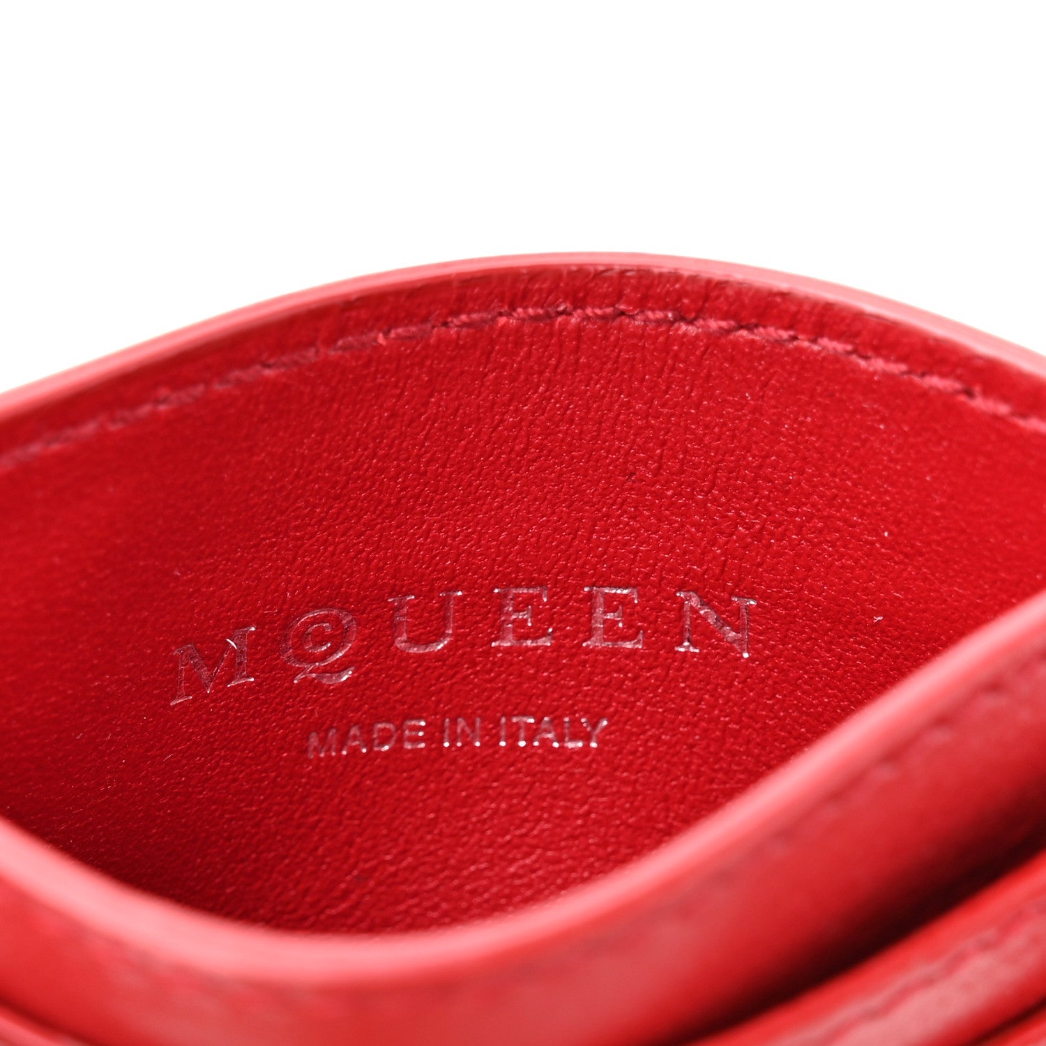 Calfskin Sling  Holder Red