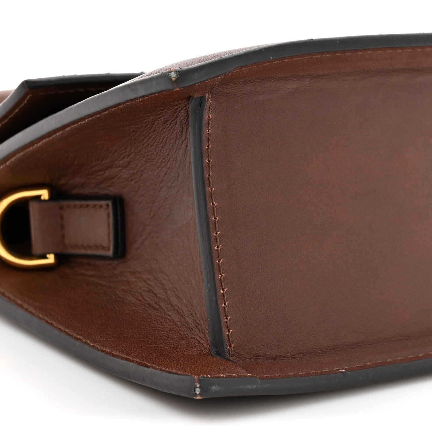 Smooth Calfskin Le Grand Chiquito Dark Brown