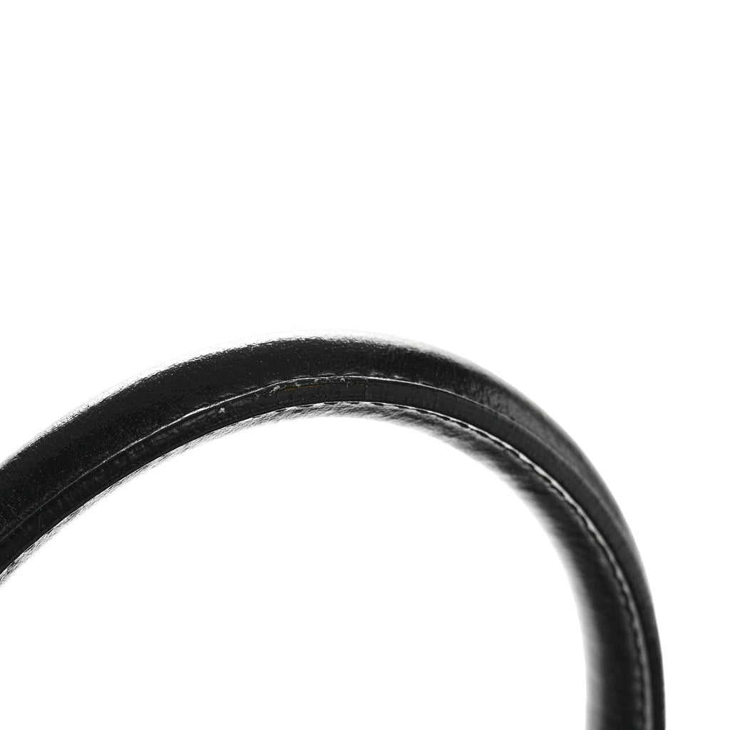 Shiny Lord Calfskin Medium Antigona Black
