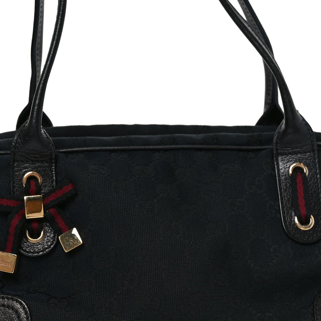Monogram Small Princy Satchel Black