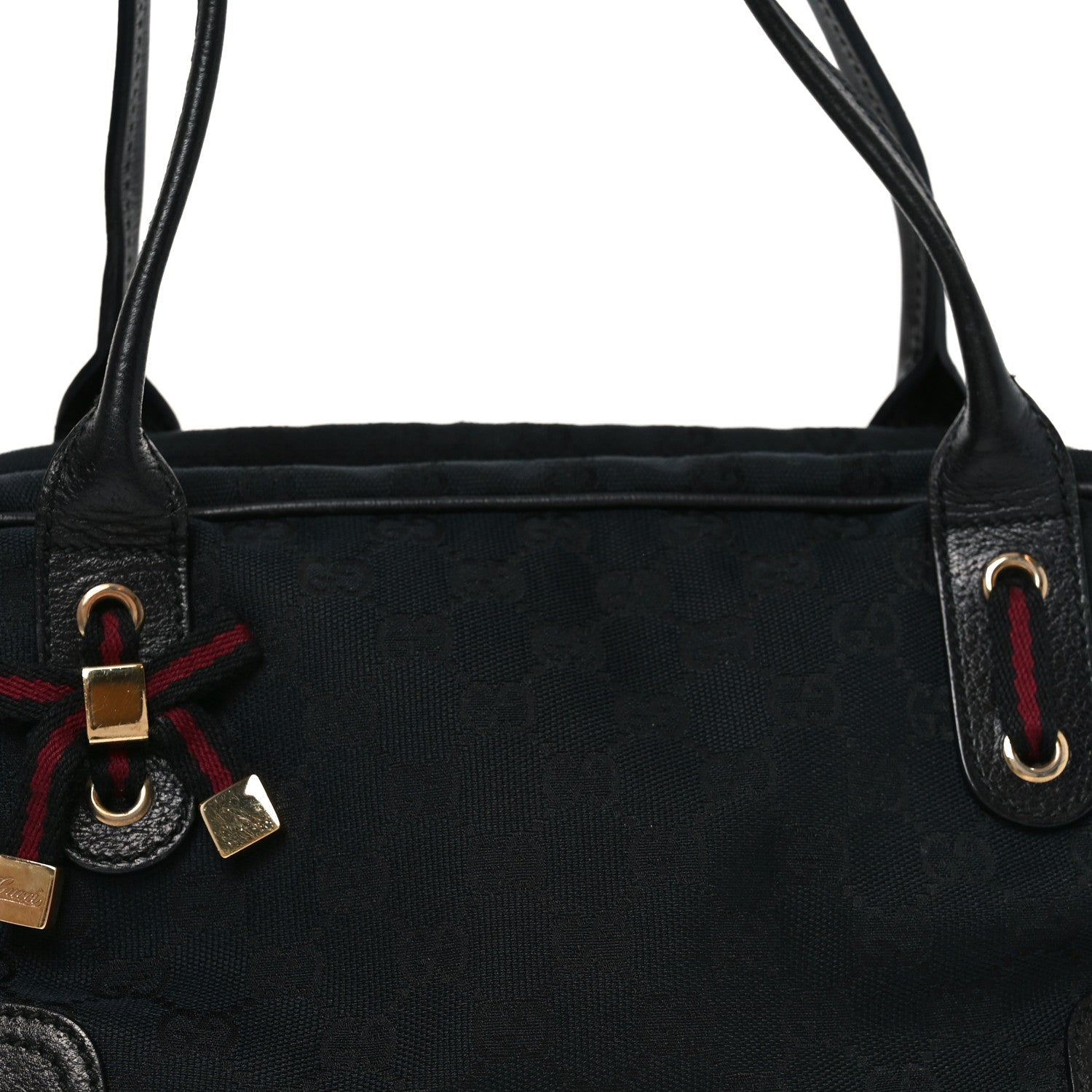 Monogram Small Princy Satchel Black