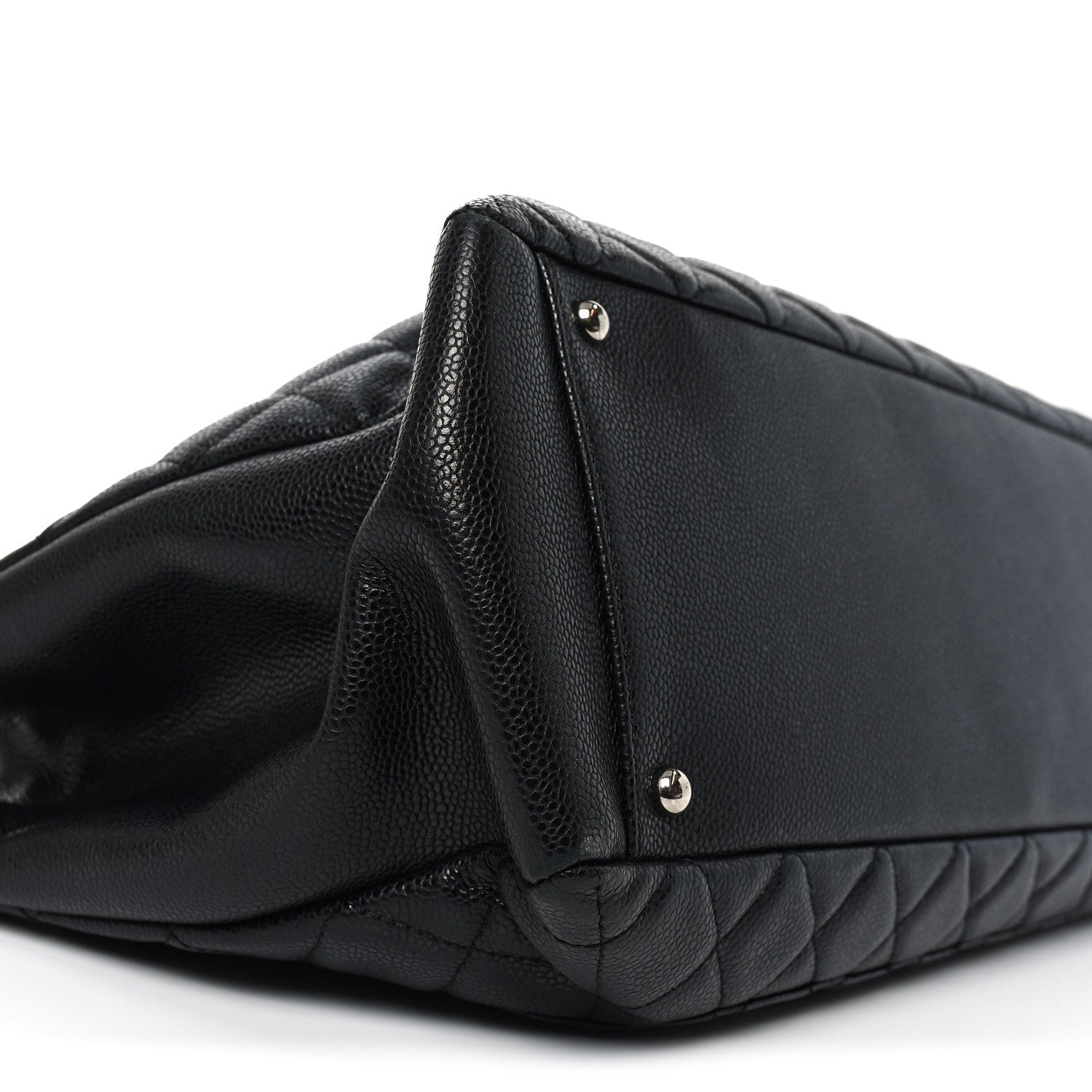 Caviar Quilted XL Grand Shopping Tote GST Black