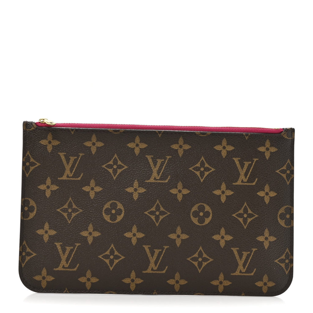 Monogram Neverfull MM GM Pochette Pivoine