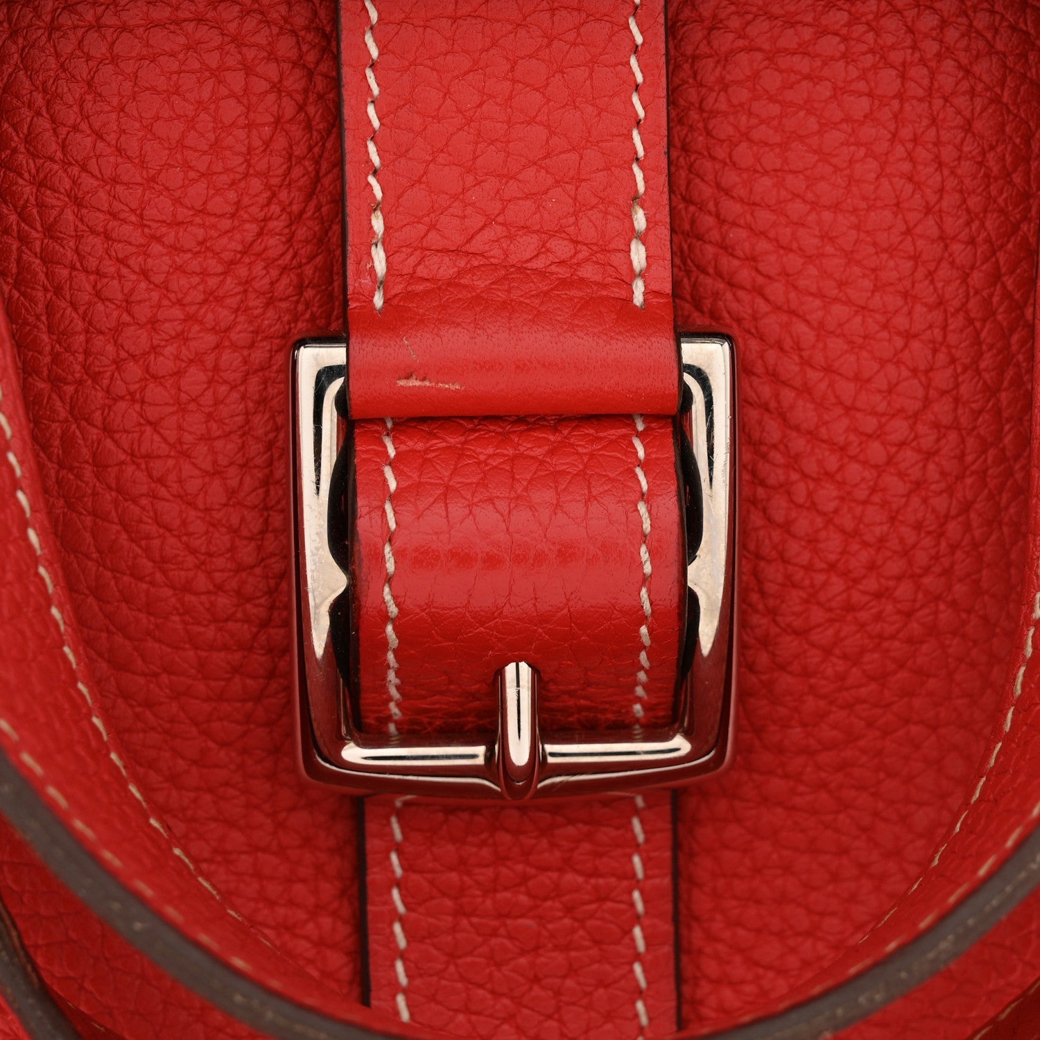 Taurillon Clemence Verso Halzan 31 GM Rouge Casaque Vermillion