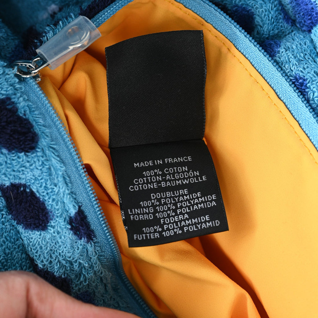 Eponge Terry Beach Bag Turquoise
