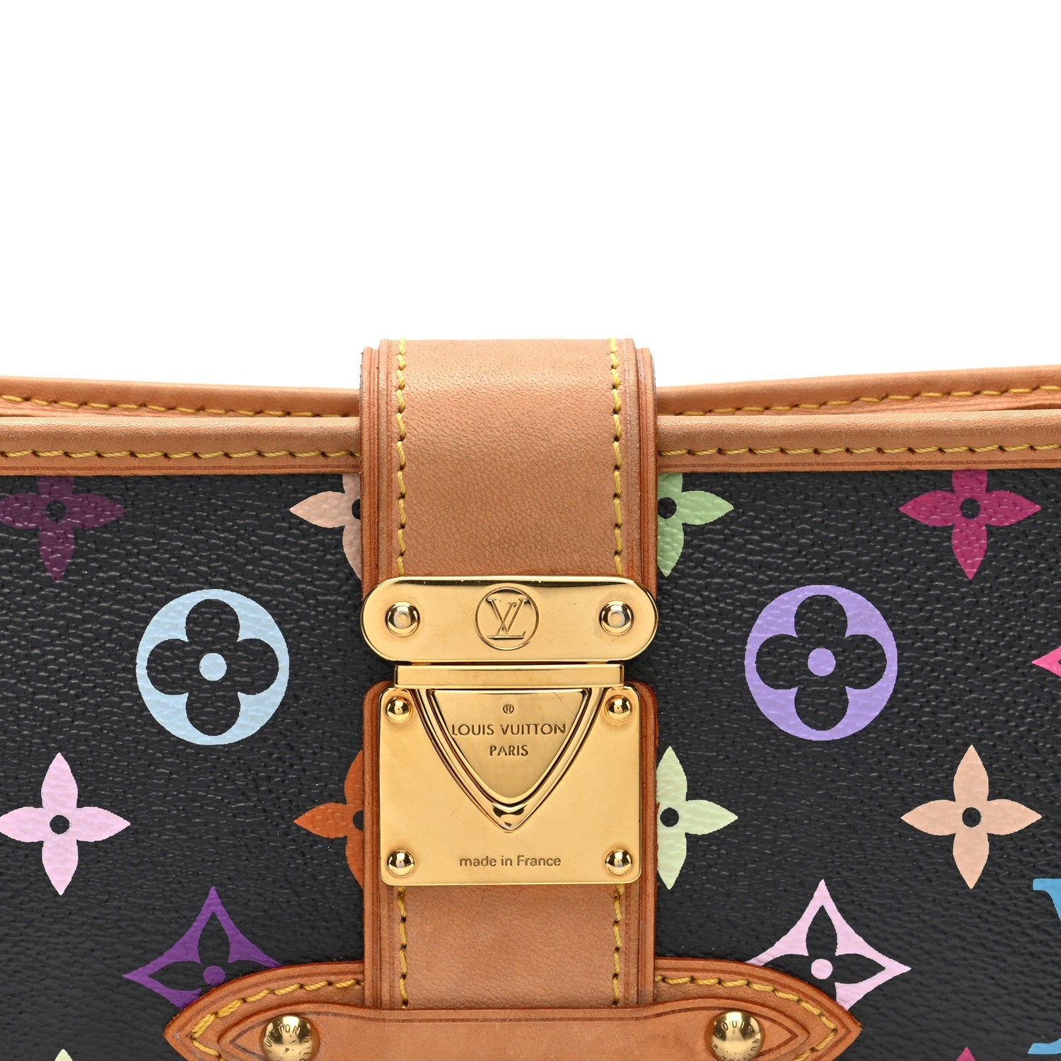 Monogram Multicolor Shirley Black