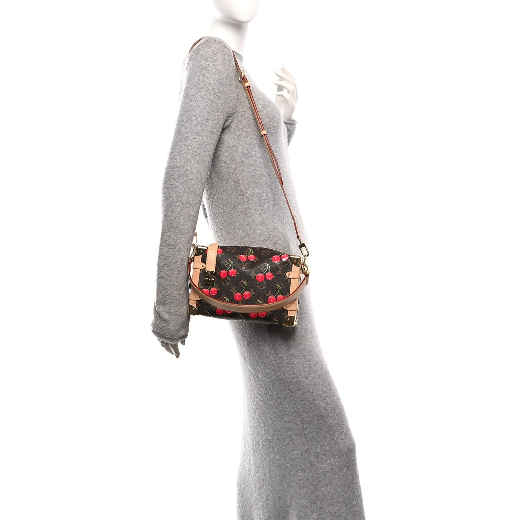 LV X TM Monogram Cerises Side Trunk MM