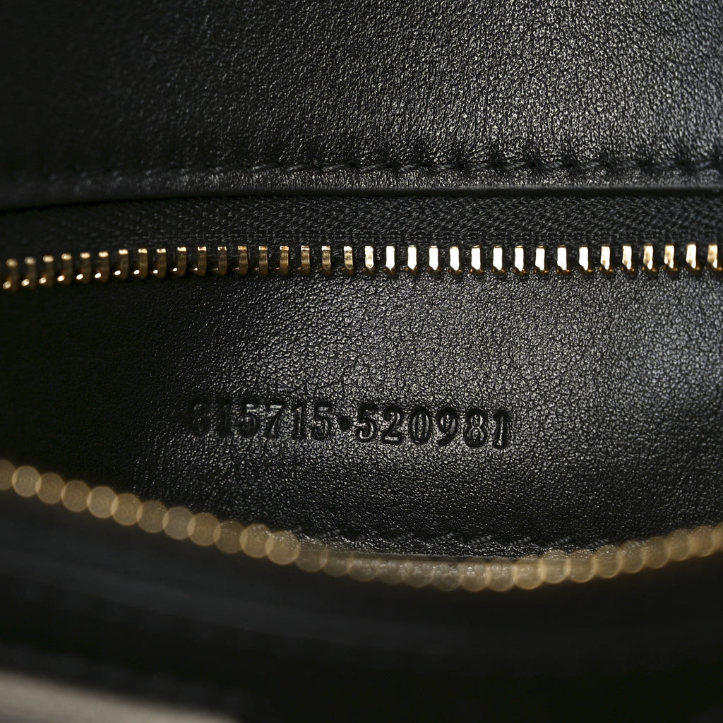 Calfskin Blondie Medium Shoulder Bag Black