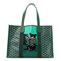 Goyardine Villette MM Tote Green