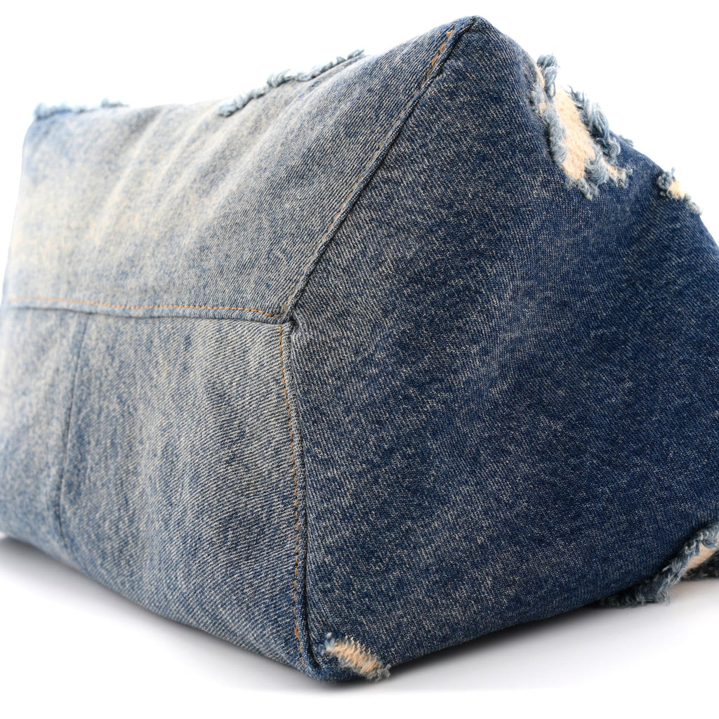 Denim The Rip and Repair The Sack Bag Punk Indigo