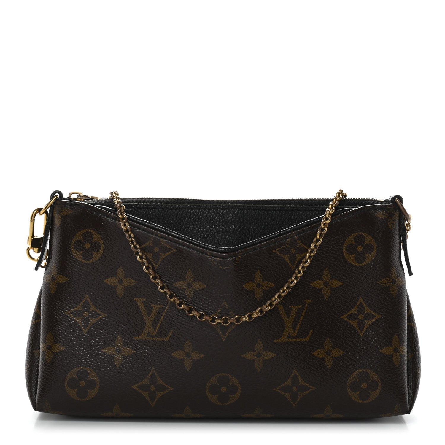 Monogram Pallas Clutch Black