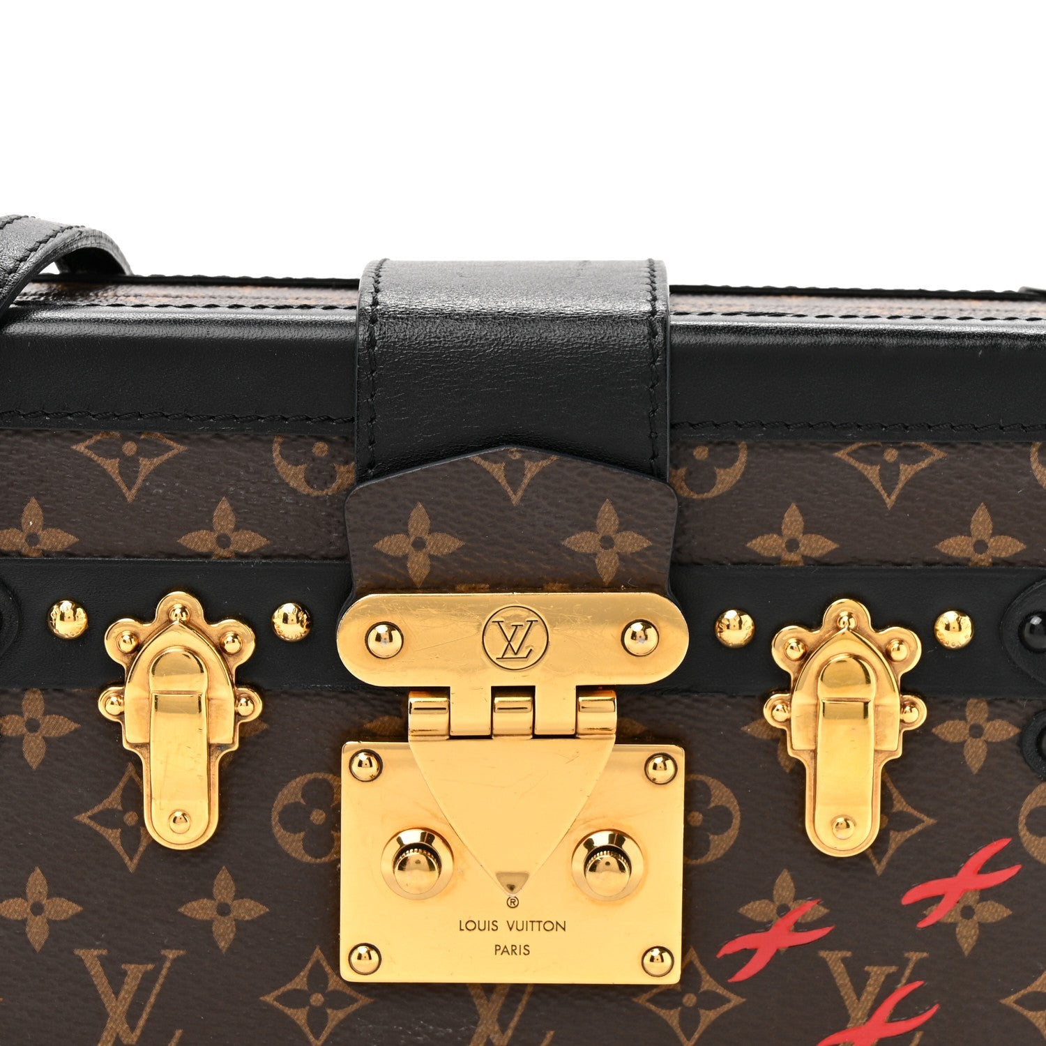 Monogram Petite Malle Black