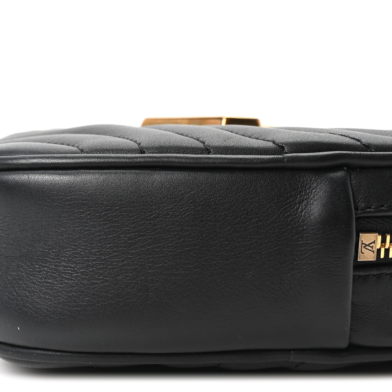 Calfskin New Wave Heart Bag Black