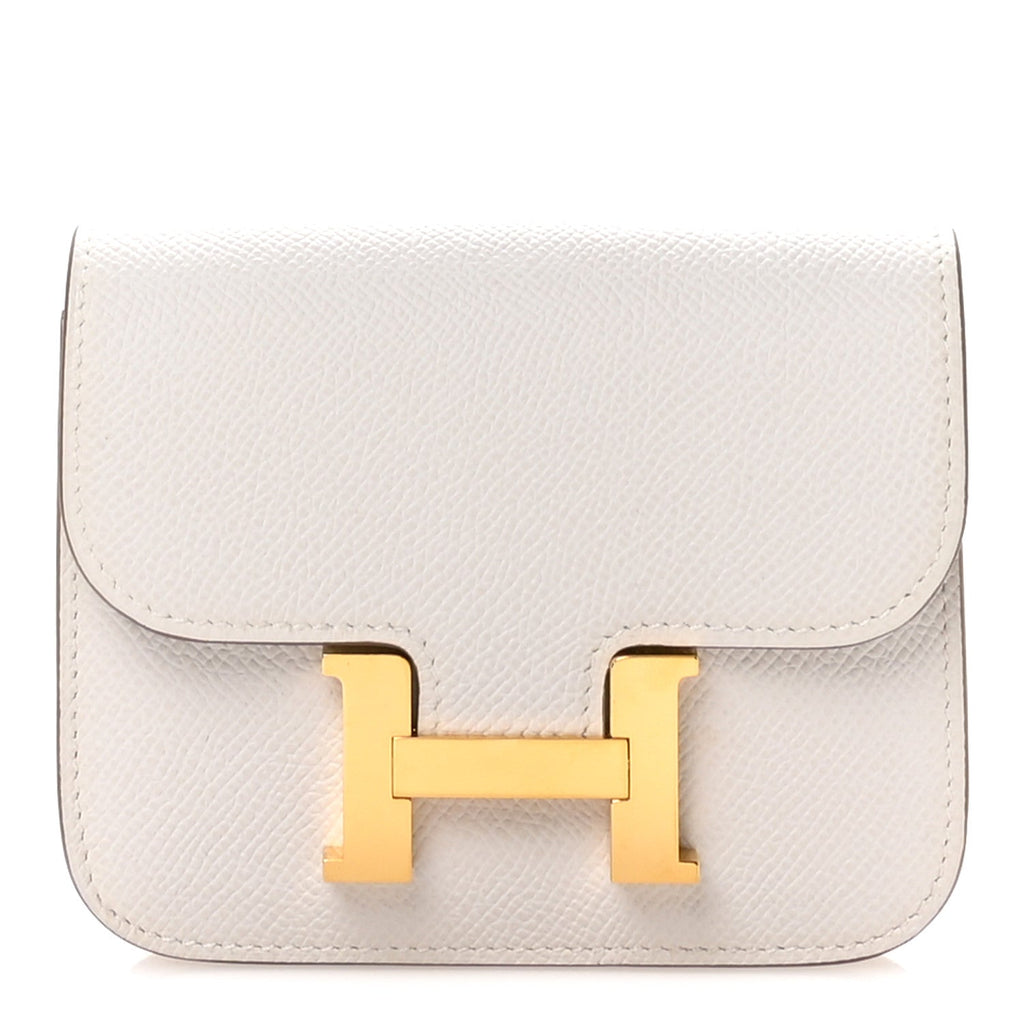 Epsom Constance Slim Wallet Gris Pale