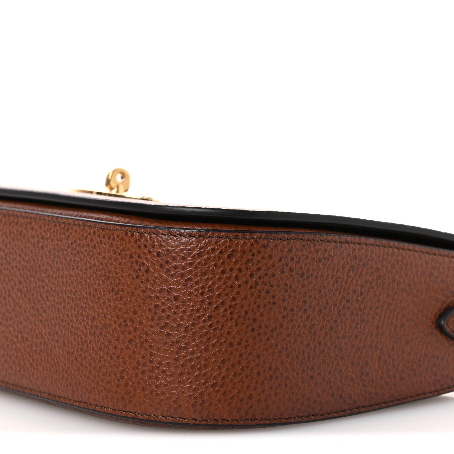 Natural Grained Calfskin Small Darley Satchel Oak