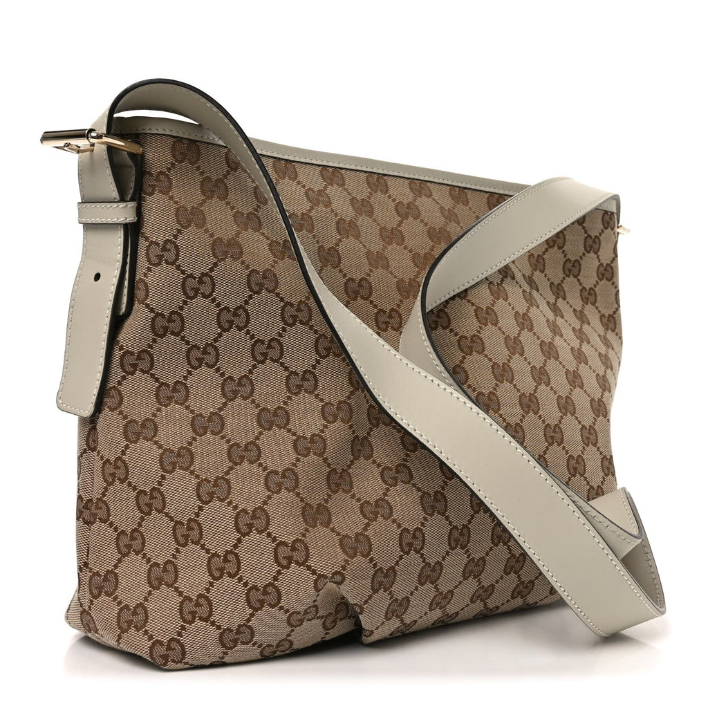 Monogram Messenger Bag Off White